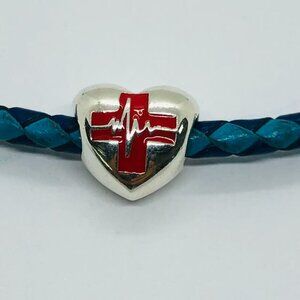 ✨✨Pandora Exclusive Nurse Red Cross & Pulse Charm Nurse Doctor Nurse Charm Nurse